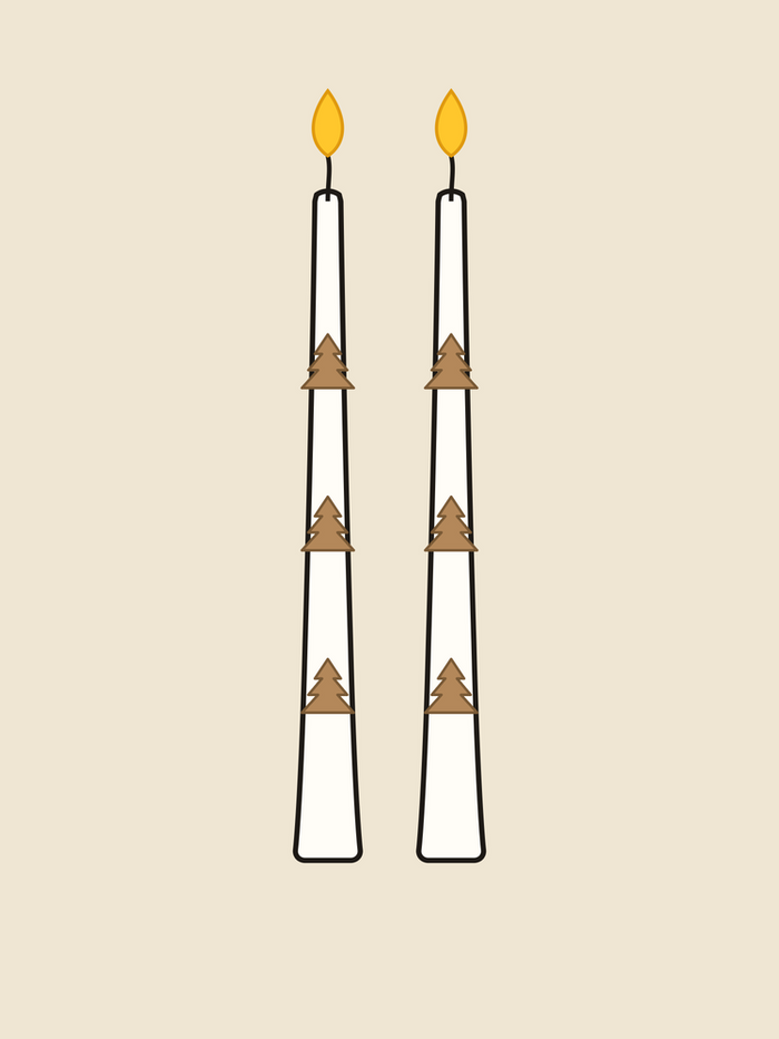 Winter Tree, pair