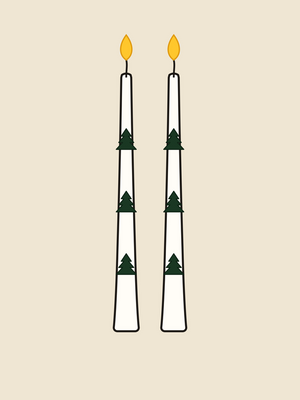 Winter Tree, pair